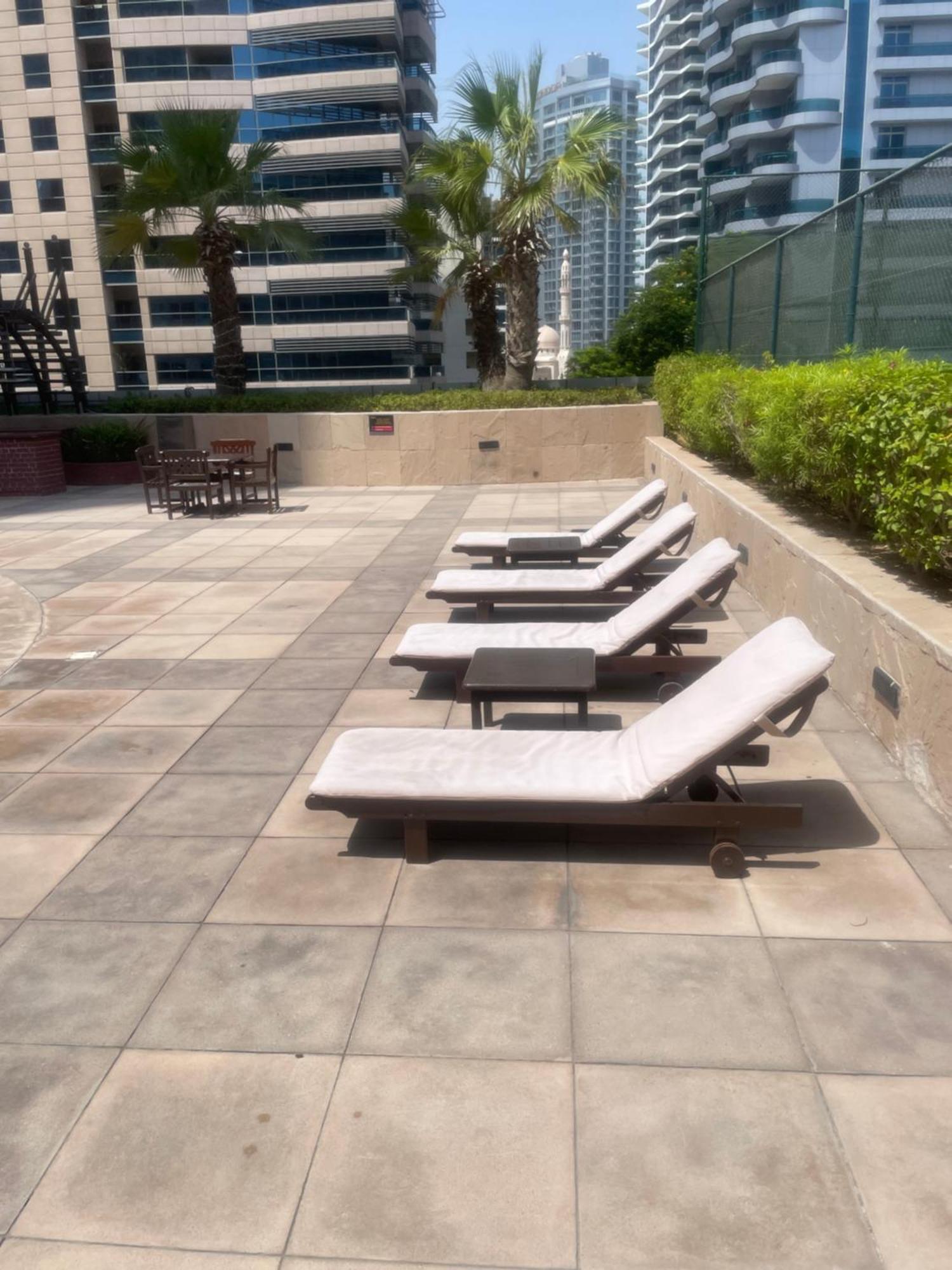 Marina View With Pool, Gym, Tennis Court, 5 Mins To Beach ดูไบ ภายนอก รูปภาพ